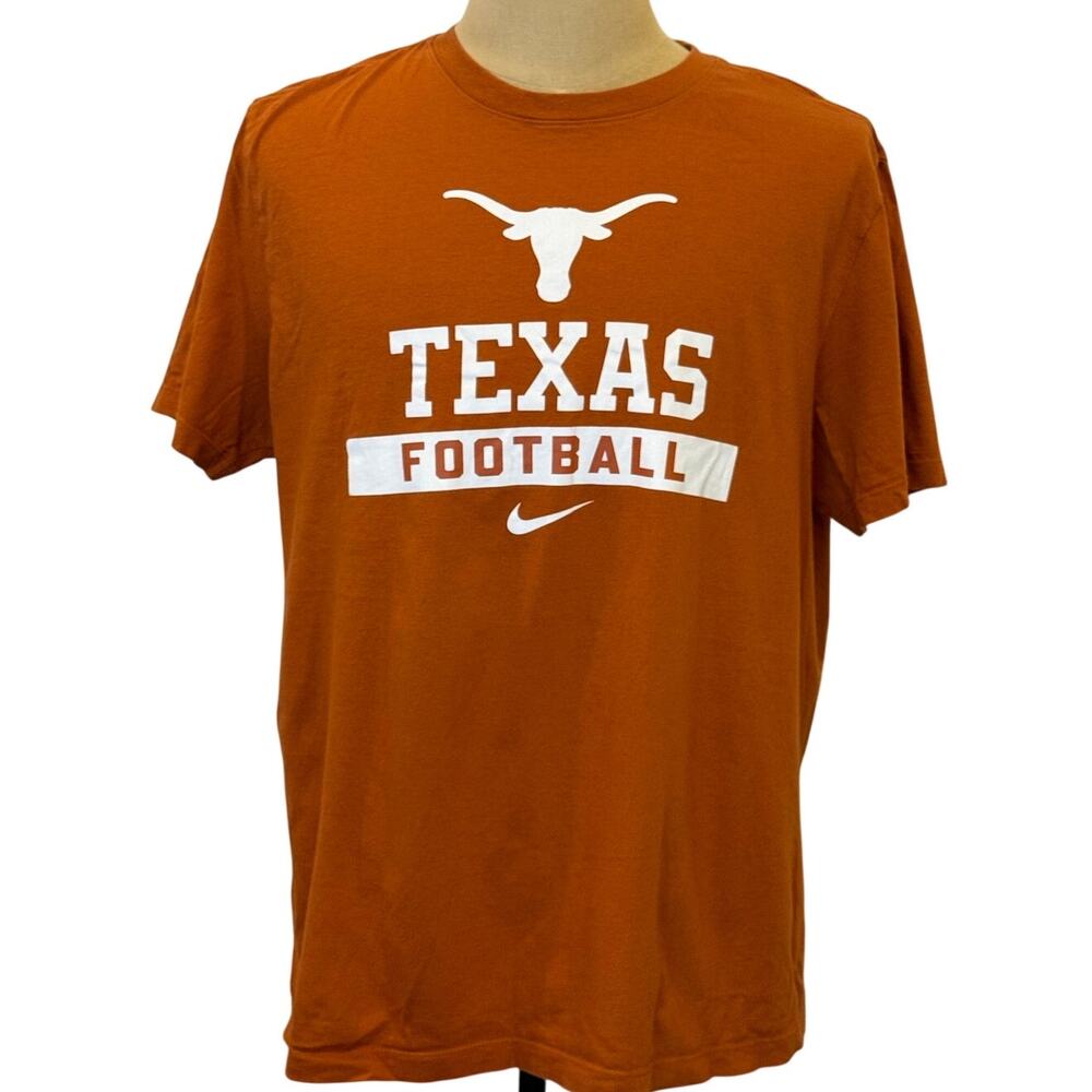 UT University of Texas Football Nike Tee T-Shirt XL Gameday Fanwear